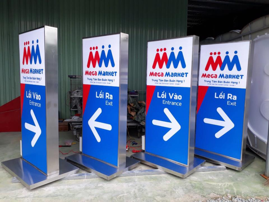 HỘP ĐÈN HƯỚNG DẪN SIÊU THỊ MEGA MARKET