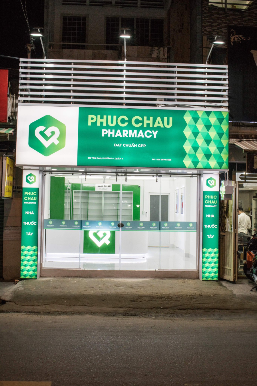 THIẾT KẾ THI CÔNG HỆ THỐNG PHUC CHAU PHARMACY