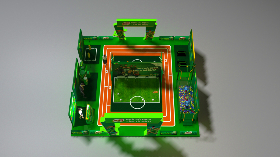 THIẾT KẾ  EVENT - MILO