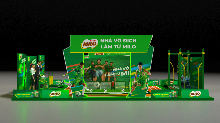 THIẾT KẾ  EVENT - MILO