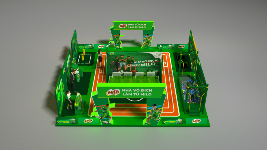 THIẾT KẾ  EVENT - MILO