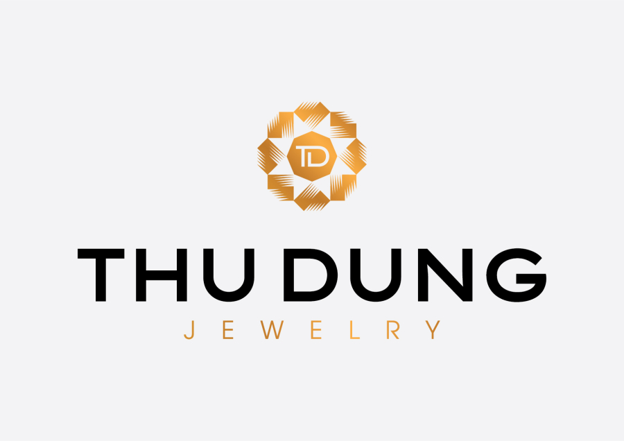 THIẾT KẾ LOGO TIỆM VÀNG - THU DUNG
