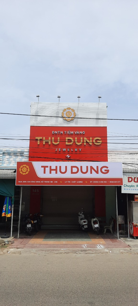 BẢNG HIỆU TIỆM VÀNG THU DUNG