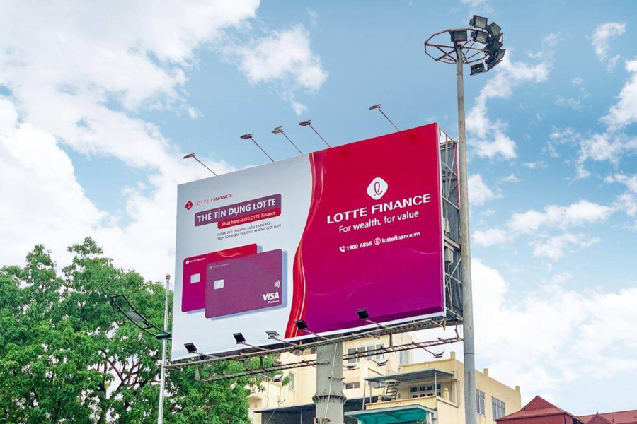 BILLBOARD QUẢNG CÁO LOTTE FINANCE