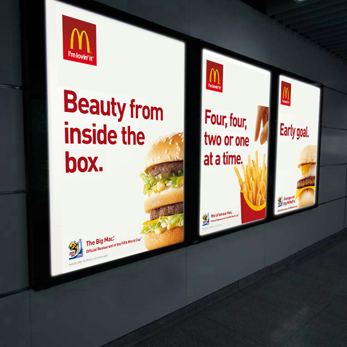 HỘP ĐÈN QUẢNG CÁO MCDONALD'S