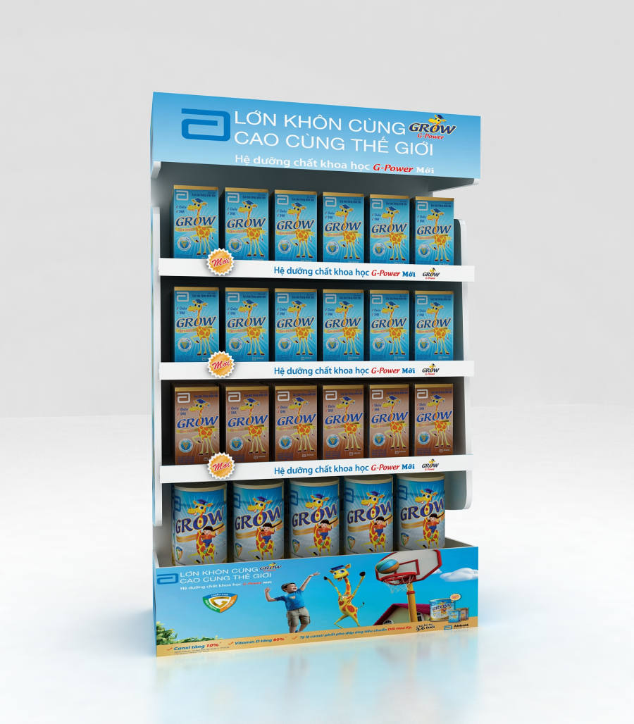 KỆ TRƯNG BÀY SẢN PHẨM - ABBOTT