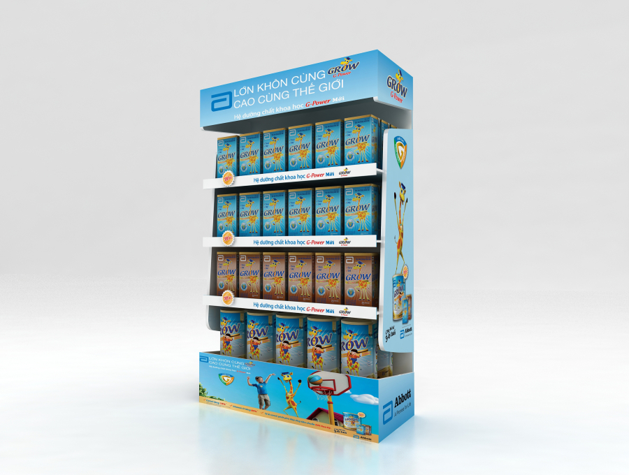 KỆ TRƯNG BÀY SẢN PHẨM - ABBOTT