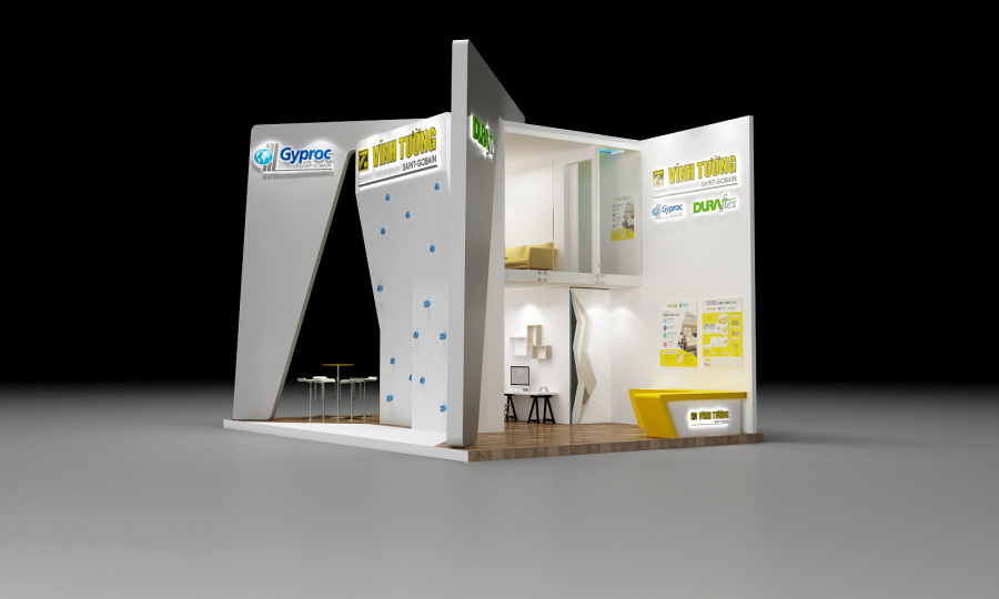 THI CÔNG BOOTH QUẢNG CÁO - VĨNH TƯỜNG