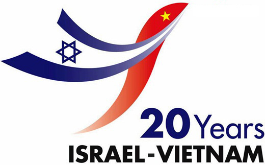 GIẢI NHẤT LOGO KỶ NIỆM 20 NĂM ISRAEL - VIỆT NAM
