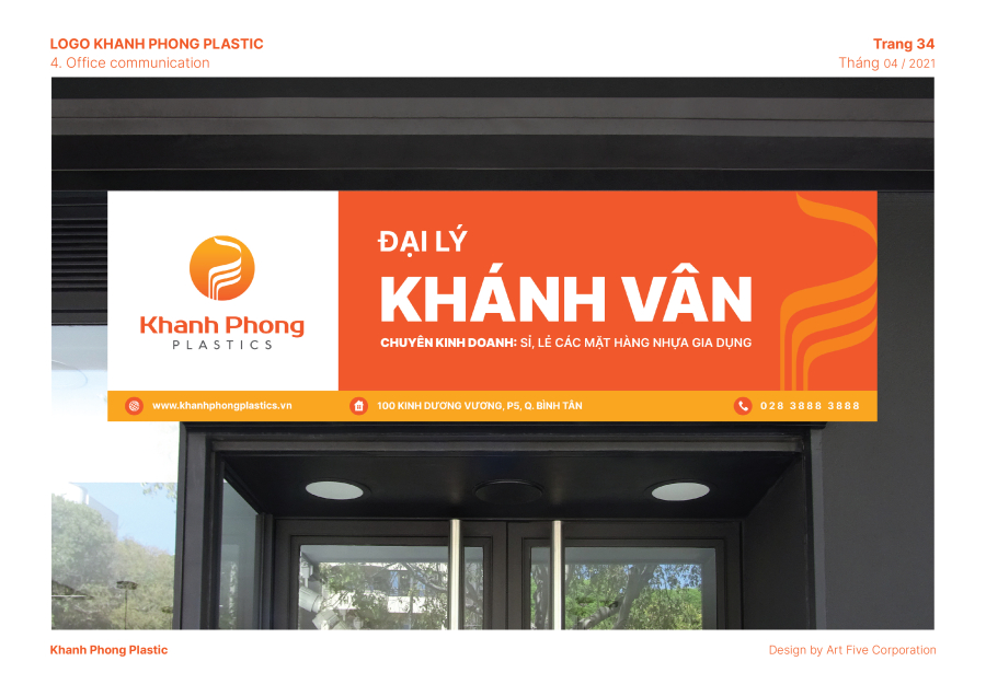 THIẾT KẾ NHẬN DIỆN THƯƠNG NHÀ MÁY - KHANH PHONG PLASTICS