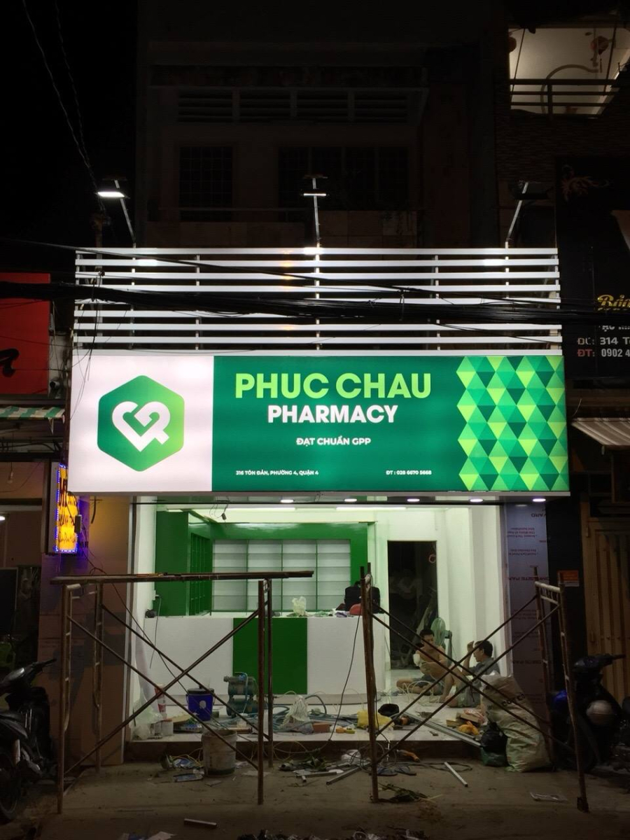 THIẾT KẾ THI CÔNG HỆ THỐNG PHUC CHAU PHARMACY