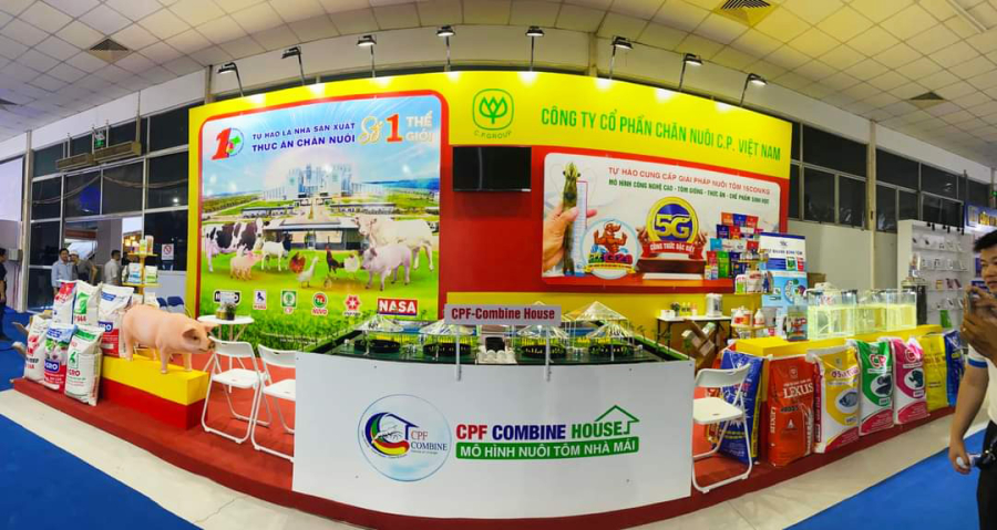 THI CÔNG GIAN HÀNG HỘI CHỢ C.P.GROUP